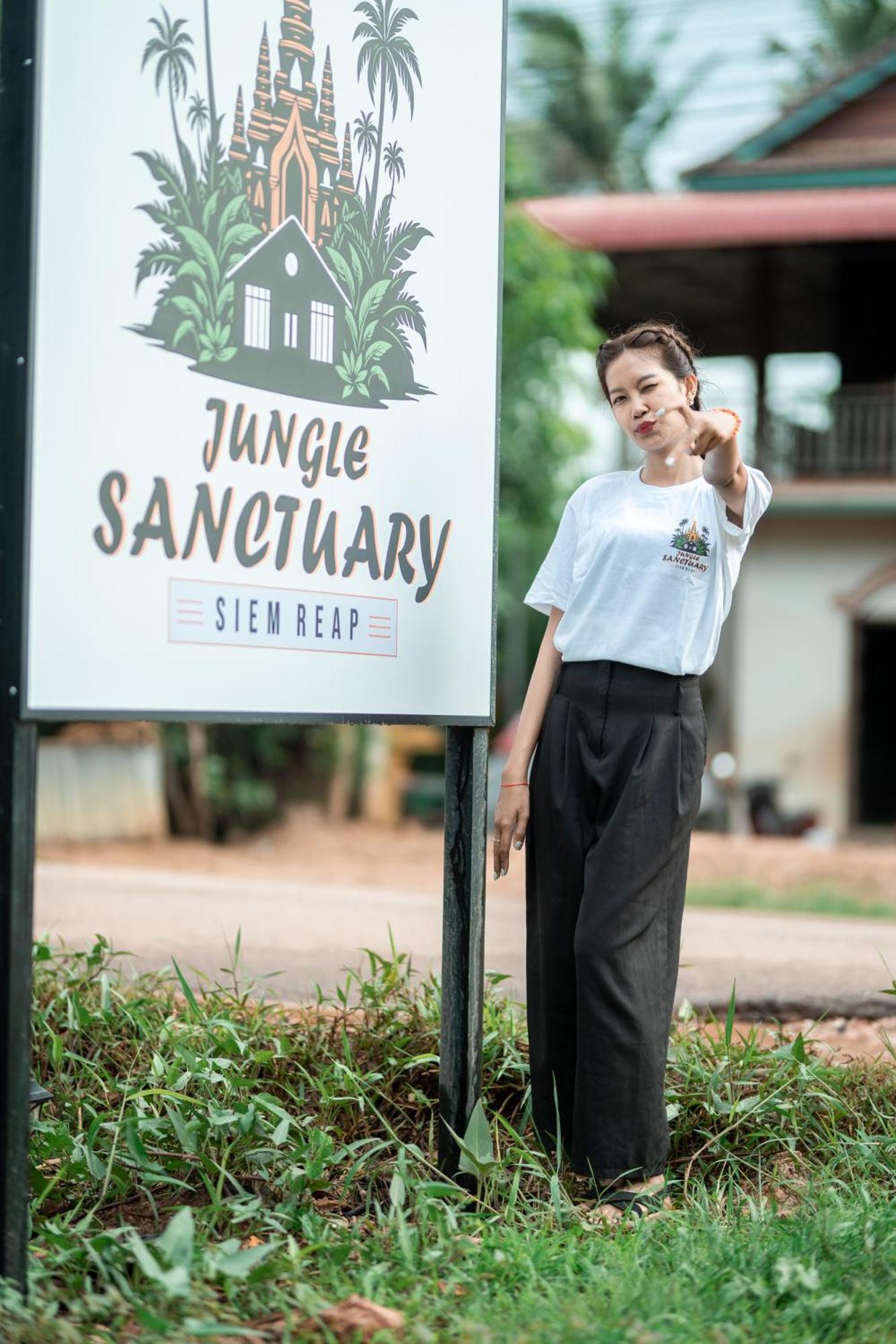 Jungle Sanctuary Hotel סיאם ריפ מראה חיצוני תמונה